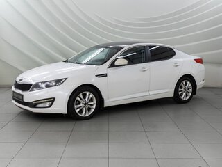 2013 Kia Optima III Рестайлинг, белый, 1098000 рублей, вид 3