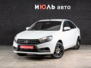 2017 Lada (ВАЗ) Vesta I, белый, 770000 рублей, вид 1