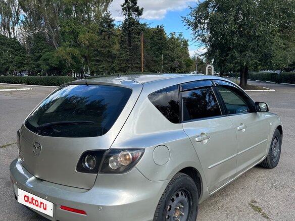 2008 Mazda 3 I (BK) Рестайлинг, серебристый, 560000 рублей - вид 3