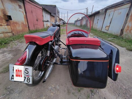 1960 Pannonia T1, чёрный, 400000 рублей, вид 5
