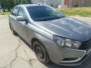2019 Lada (ВАЗ) Vesta I, серый, 860000 рублей, вид 1