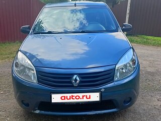 2011 Renault Sandero I, синий, 400000 рублей, вид 2