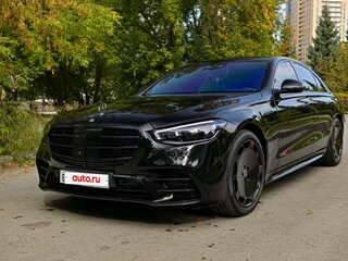 2022 Mercedes-Benz S-Класс 400 d 4MATIC VII (W223), синий, 11500000 рублей, вид 1
