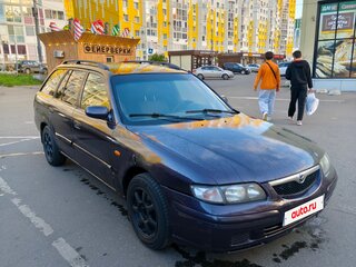 1999 Mazda 626 V (GF), фиолетовый, 180000 рублей, вид 2