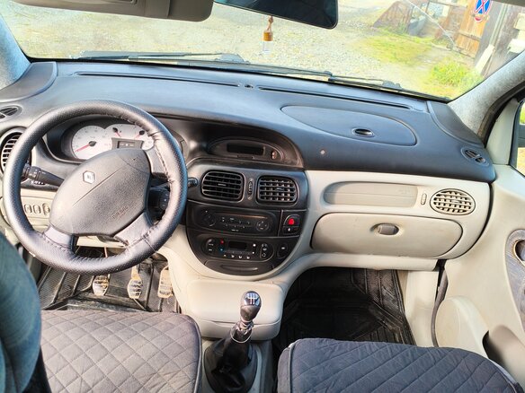 2001 Renault Scenic RX4 I Рестайлинг, синий, 400000 рублей - вид 13