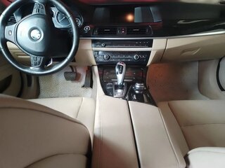 2012 BMW 5 серии 520i VI (F10/F11/F07), серебристый, 1390000 рублей, вид 3