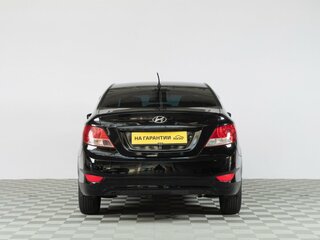 2012 Hyundai Solaris I, чёрный, 639000 рублей, вид 5