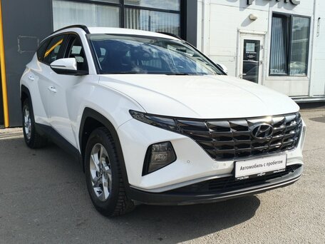 2021 Hyundai Tucson IV, белый, 2680000 рублей, вид 4