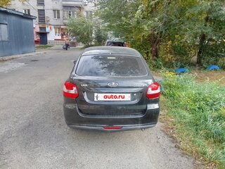2014 Lada (ВАЗ) Granta I, чёрный, 395000 рублей, вид 5