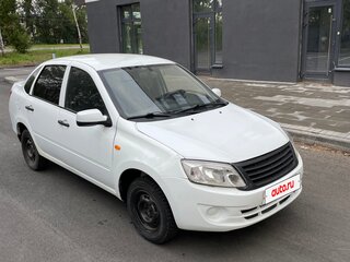 2012 Lada (ВАЗ) Granta I, белый, 214000 рублей, вид 3