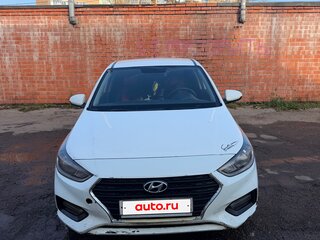 2019 Hyundai Solaris II, белый, 590000 рублей, вид 1