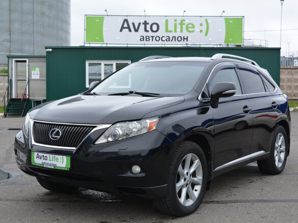 2010 Lexus RX 350 III, чёрный, 1899000 рублей
