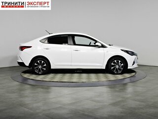 2021 Hyundai Solaris II Рестайлинг, белый, 1496000 рублей, вид 4