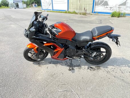 2014 Kawasaki Ninja 400, оранжевый, 420000 рублей, вид 3
