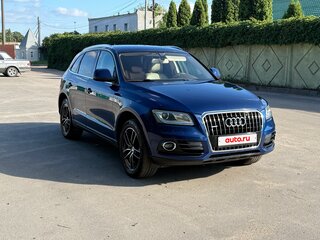 2012 Audi Q5 I (8R) Рестайлинг, синий, 1600000 рублей, вид 3