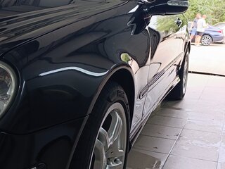 2007 Mercedes-Benz CLK-Класс 200 II (W209) Рестайлинг, чёрный, 1100000 рублей, вид 5