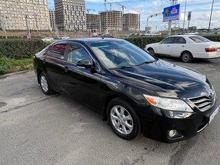 2011 Toyota Camry VI (XV40) Рестайлинг, чёрный, 1100000 рублей, вид 4