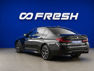 2020 BMW 5 серии 530d xDrive VII (G30/G31/G38) Рестайлинг, чёрный, 4599077 рублей, вид 2