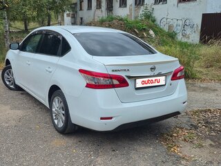 2014 Nissan Sentra VII (B17), белый, 900000 рублей, вид 3