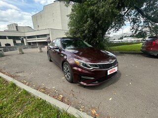 2019 Kia Optima IV Рестайлинг, красный, 1850000 рублей, вид 4