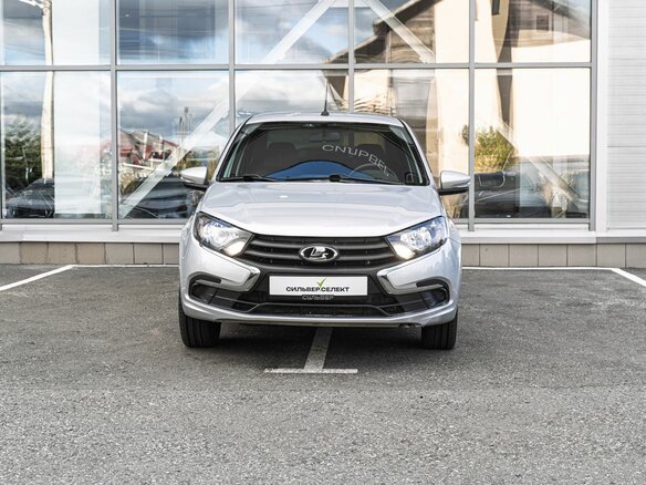 2022 Lada (ВАЗ) Granta I Рестайлинг, серый - вид 2