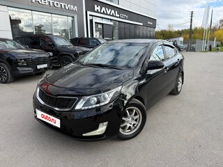 2012 Kia Rio III, чёрный, 655000 рублей, вид 1