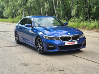 2019 BMW 3 серии 320d VII (G2x), синий, 2900000 рублей, вид 5