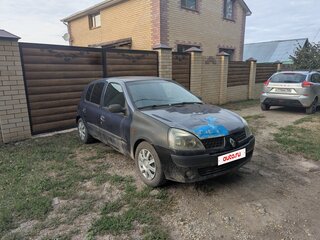 2003 Renault Clio II Рестайлинг, синий, 120000 рублей, вид 3