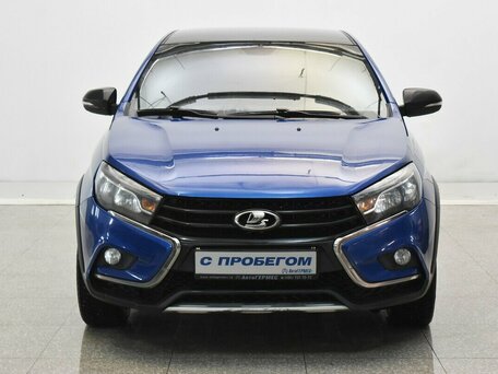 2021 Lada (ВАЗ) Vesta I, синий, 930000 рублей, вид 2