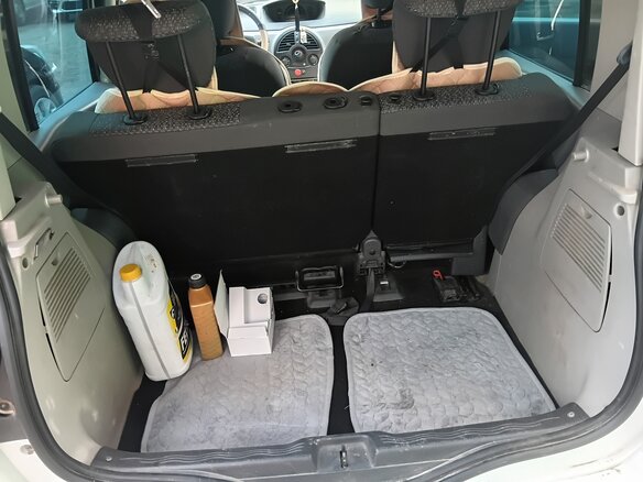 2007 Renault Modus Grand I Рестайлинг, белый, 350000 рублей - вид 10