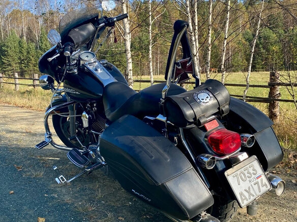 2005 Harley-Davidson Road King, серый, 610000 рублей - вид 6