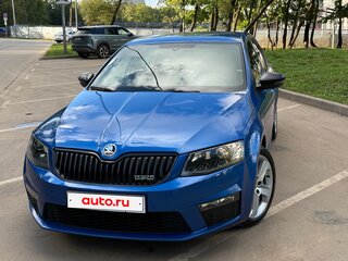 2014 Skoda Octavia RS III, синий, 1950000 рублей, вид 4