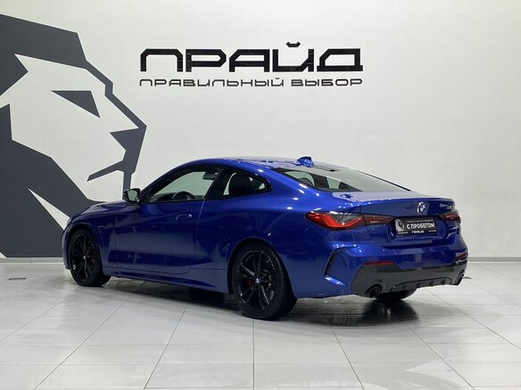 2020 BMW 4 серии 430i G22, G23, G26, синий, 4789900 рублей - вид 5