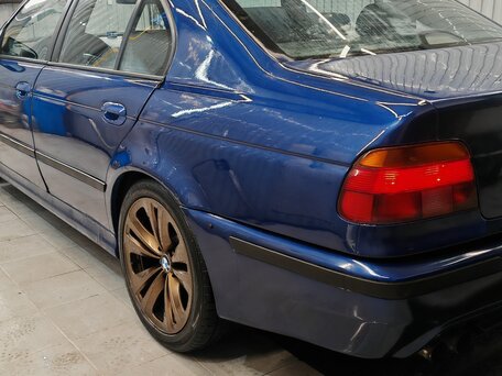 1996 BMW 5 серии 523i IV (E39), синий, 580000 рублей, вид 4
