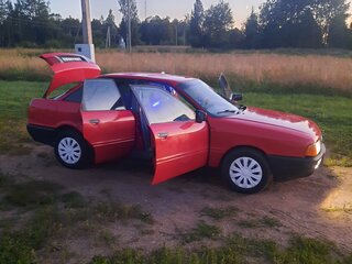 1991 Audi 80 V (B4), красный, 180000 рублей, вид 5