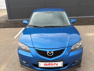 2006 Mazda 3 I (BK) Рестайлинг, синий, 425000 рублей, вид 1