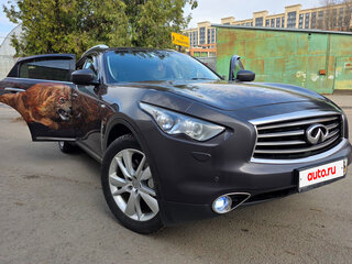 2013 Infiniti FX37 II (S51) Рестайлинг, коричневый, 1690000 рублей, вид 3
