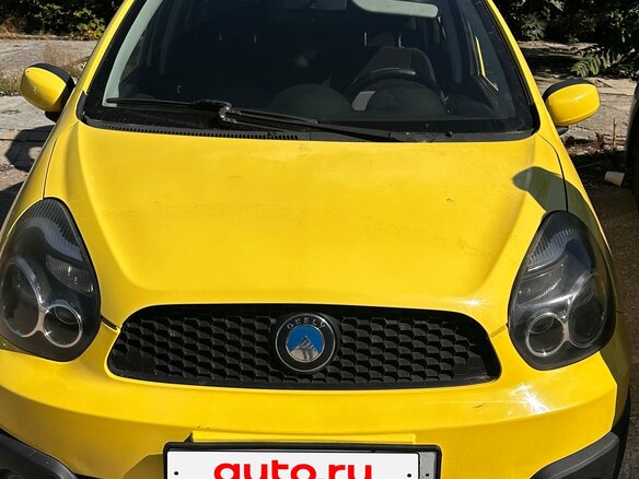 2013 Geely LC (Panda), жёлтый