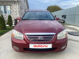 2007 Kia Cerato I, красный, 340000 рублей, вид 2