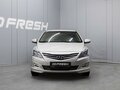 2016 Hyundai Solaris I Рестайлинг, серебристый - вид 2