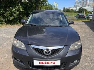 2007 Mazda 3 I (BK) Рестайлинг, чёрный, 500000 рублей, вид 2