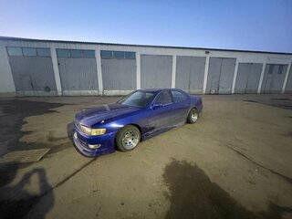 1992 Toyota Cresta IV (X90), синий, 390000 рублей, вид 2