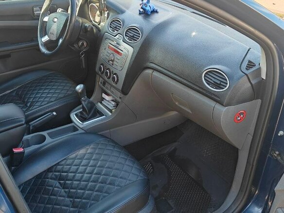 2009 Ford Focus II Рестайлинг, синий, 400000 рублей - вид 8