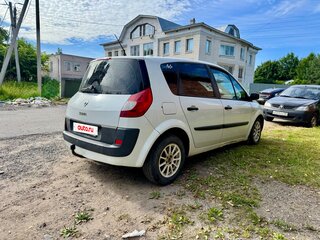 2007 Renault Scenic II Рестайлинг, белый, 350000 рублей, вид 5
