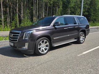 2015 Cadillac Escalade IV, серый, 5690000 рублей, вид 5
