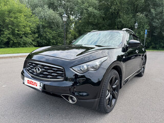 2008 Infiniti FX50 II (S51), чёрный, 1350000 рублей, вид 1