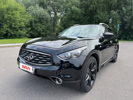 2008 Infiniti FX50 II (S51), чёрный, 1350000 рублей, вид 1