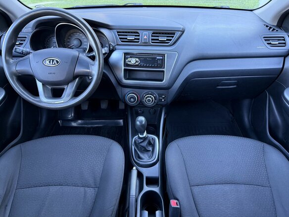 2012 Kia Rio III, чёрный - вид 8