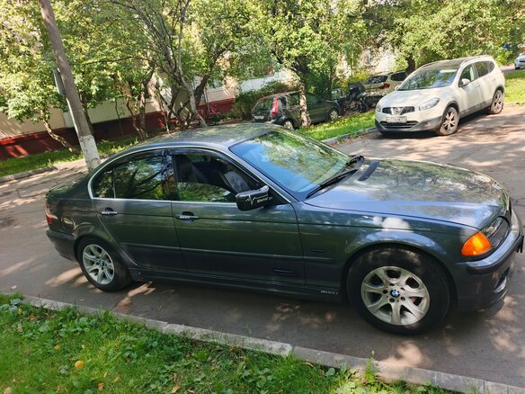 2001 BMW 3 серии 320i IV (E46), серый, 500000 рублей - вид 3