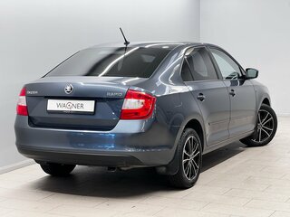 2015 Skoda Rapid I, серый, 858000 рублей, вид 4